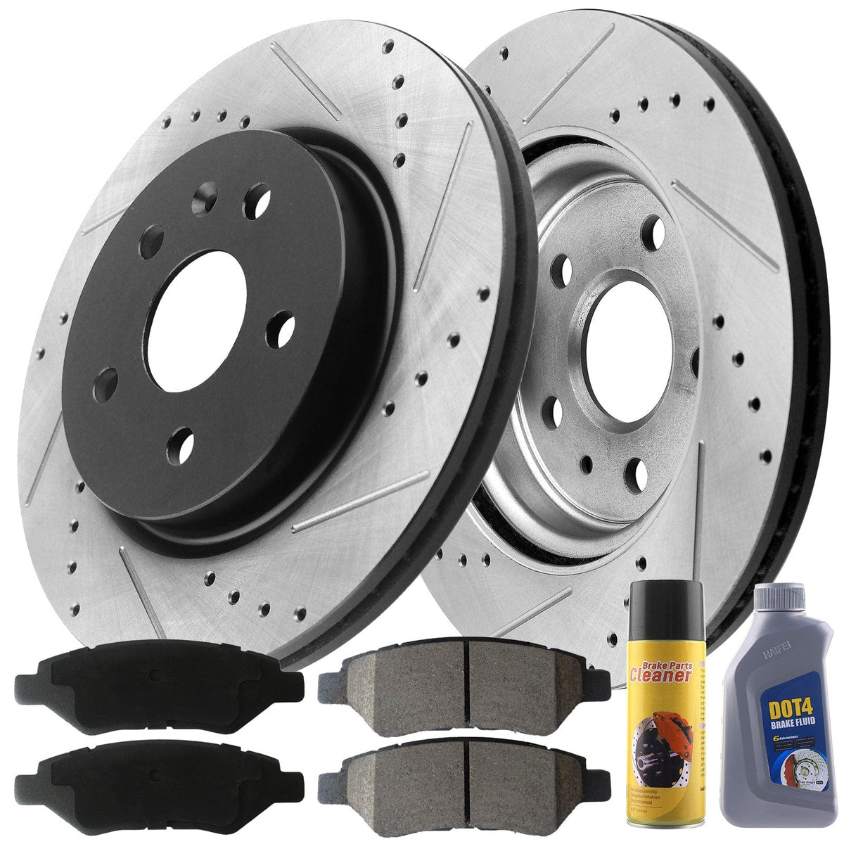Cadillac CTS & Chevy Camaro V6 Brake Kit: 312mm Rotors & Pads
