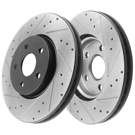 Motorbymotor -  Buick Lucerne Front Brake Rotors & Pads, 55126 D1159