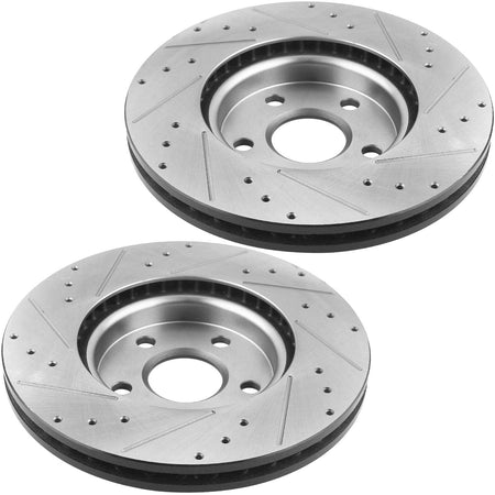 Chevrolet Impala Front Brake Rotors & Pads 12062098 D1159, with fluid & cleaner