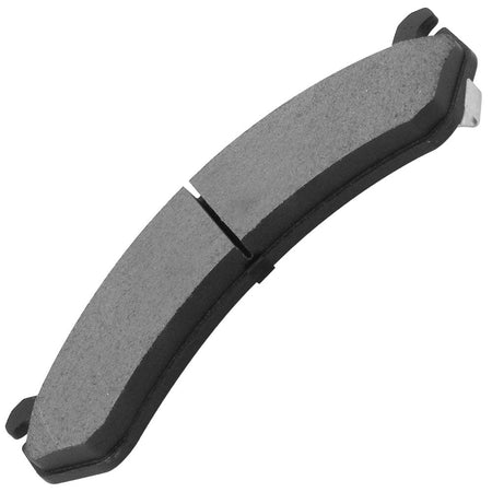 Front Ceramic Brake Pads w/Hardware Kits Fits for GMC Savana 2500 3500 4500, GMC Sierra 1500 2500 3500 HD Yukon XL Ceramic Low Dust Brake Pad (All Models)-4 Pack