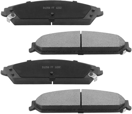 Front Drilled Brake Rotors And Brake Pads for Dodge Charger Magnum Chrysler 300