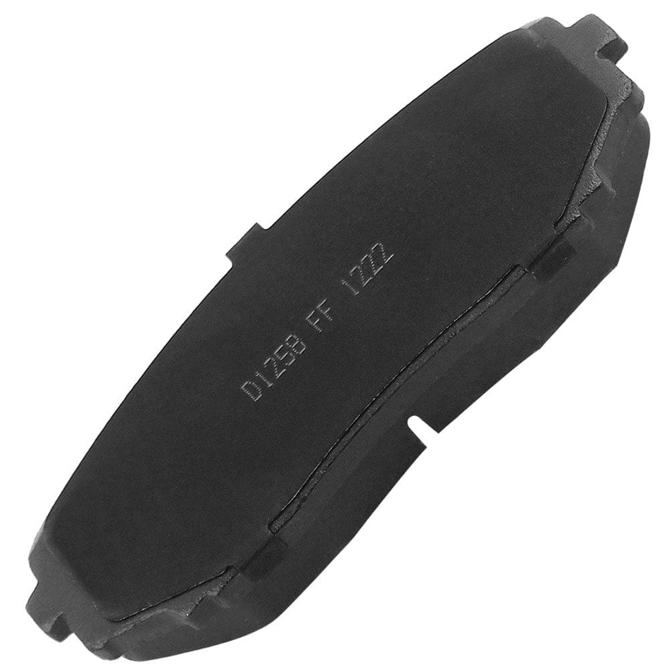 Front Ceramic Brake Pads w/Hardware Kits Fits for Ford Edge, Lincoln MKX, Mazda CX-7 CX-9 (All Models)-Low Dust Brake Pad-4 Pack