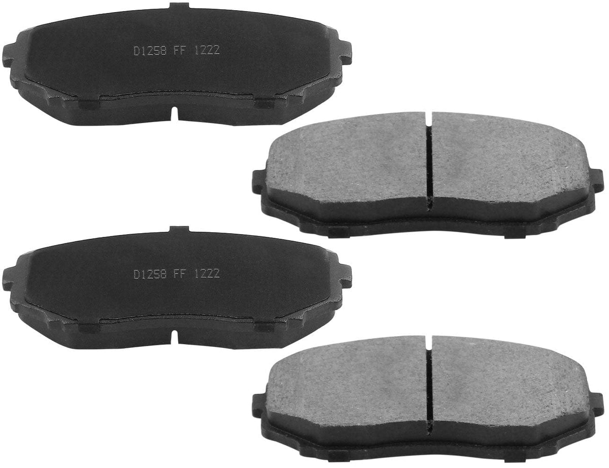 Front Brake Rotors & Ceramic Pads for Ford Edge Lincoln MKX AWD 54154