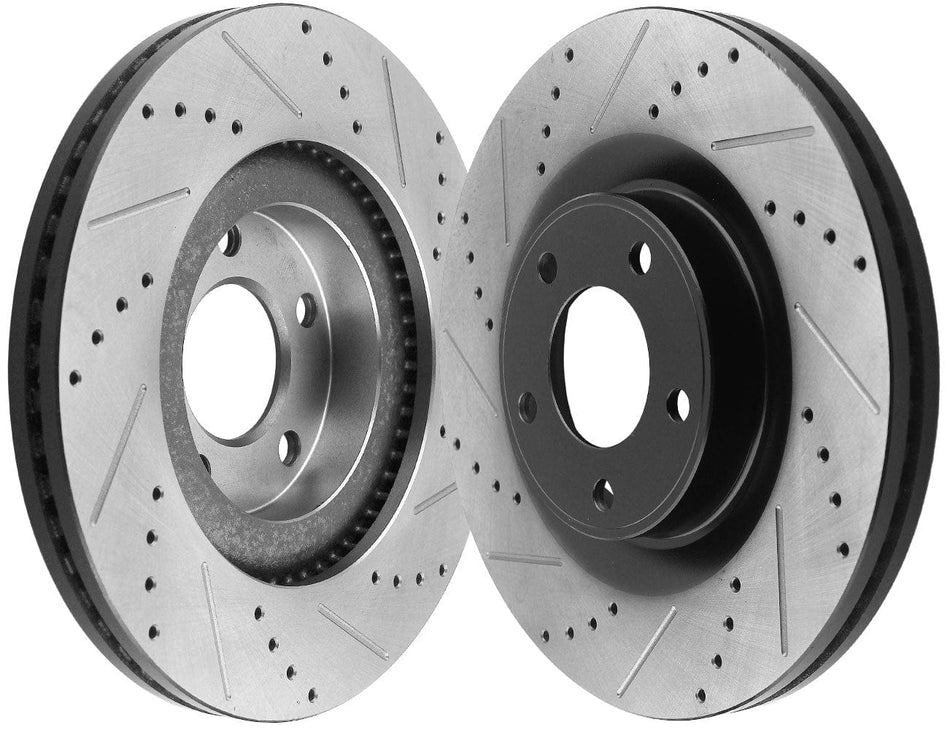 Front Brake Rotors & Ceramic Pads for Ford Edge Lincoln MKX AWD 54154