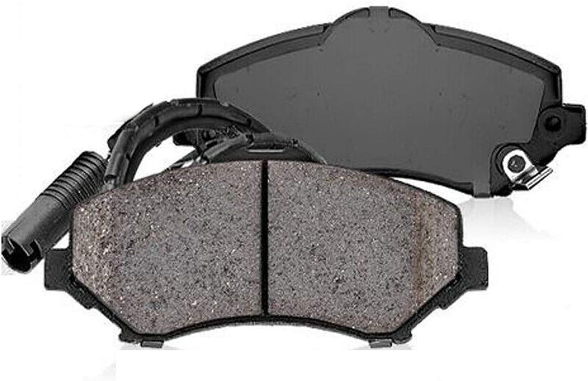 Front & Rear Drilled & Slotted Brake Rotors+Ceramic Brake Pads W/ Cleaner & Fluid Fit Ford Expedition Ford Navigator  6 Lugs-55099 55100