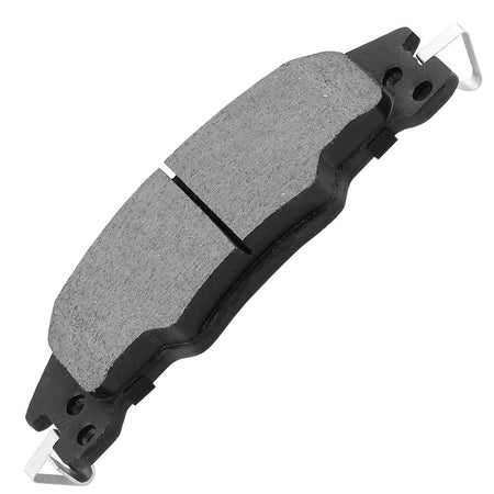 Front Ceramic Brake Pads w/Hardware Kits Fits for Ford Focus 2008-2011-Low Dust Brake Pad-4 Pack