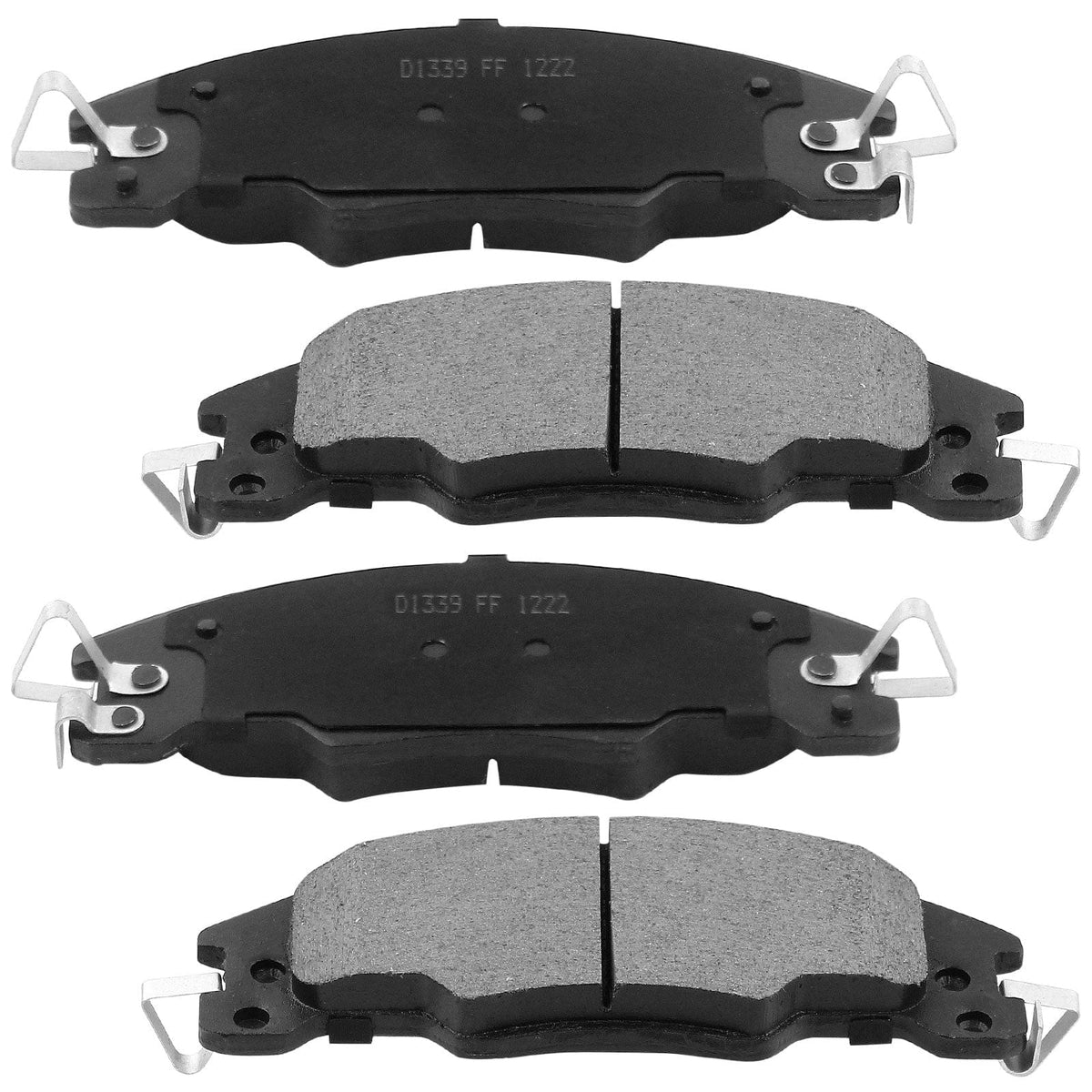 MotorbyMotor Front Brake Rotors 276mm Drilled & Slotted Design Brake Rotor & Brake Pad kit Fits for Ford Focus 2008 2009 2010 2011