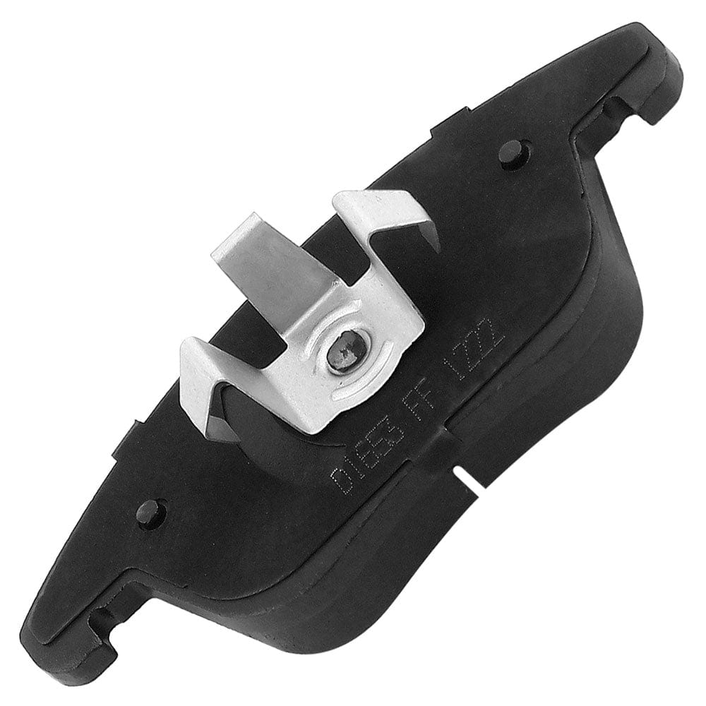 Front Ceramic Brake Pads w/Hardware Kits Fits for Ford Fusion, Ford Police Responder Hybrid, Lincoln MKZ -Ceramic Low Dust Brake Pad-4 Pack