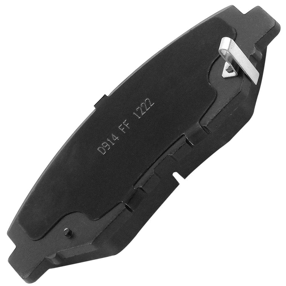 Front Ceramic Brake Pads w/Hardware Kits Fits for Honda Accord Civic CR-V CR-Z Element FIT Pilot, Acura ILX Ceramic Low Dust Brake Pad-4 Pack