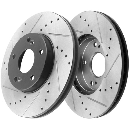 Hyundai Sonata Front Brake Rotors & Pads 12051020 D1444, with dot4 cleaner