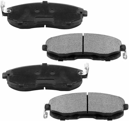 MotorbyMotor Front Drilled & Slotted Brake Rotor & Pad kit Including CLEANER DOT4 FLUID Fits for Infiniti I35, Nissan Maxima Altima