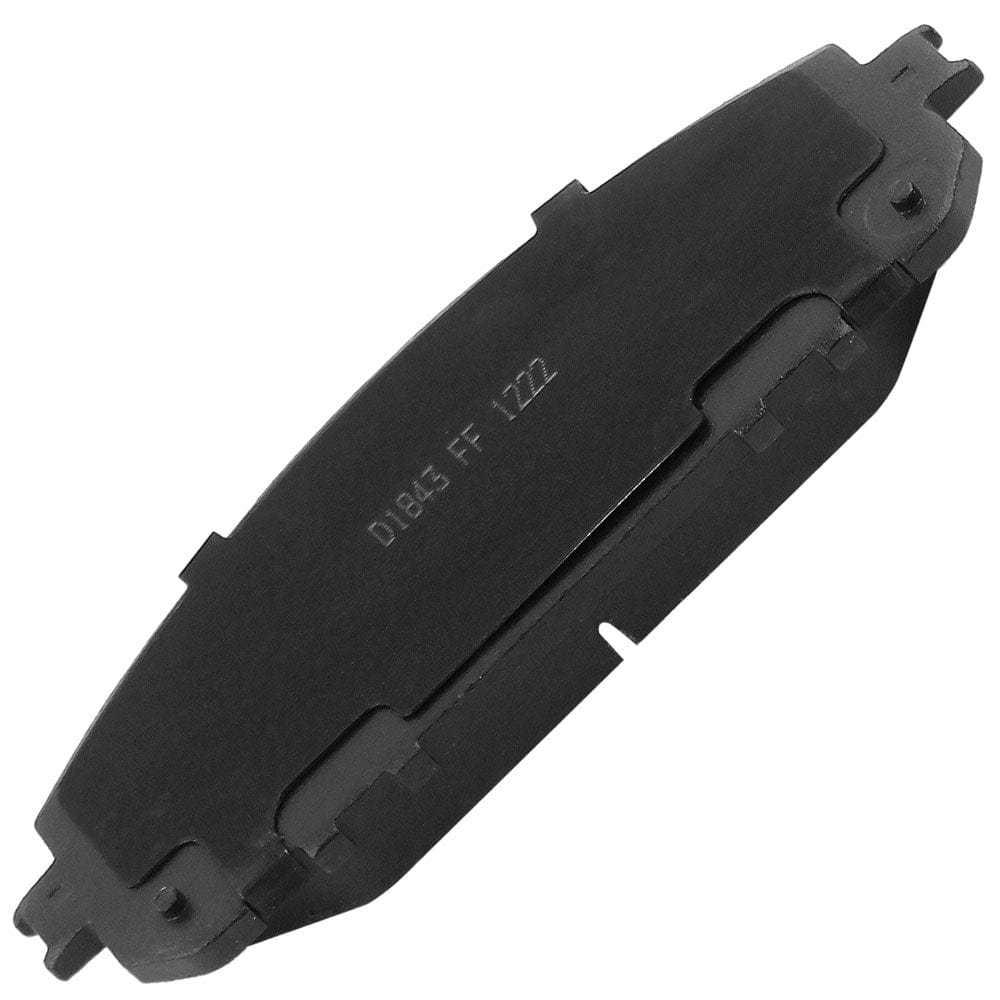 Front Ceramic Brake Pads w/Hardware Kits Fits for Jeep Cherokee 2014-2020, Chrysler 200 2015-2017 Ceramic Low Dust Brake Pad-4 Pack