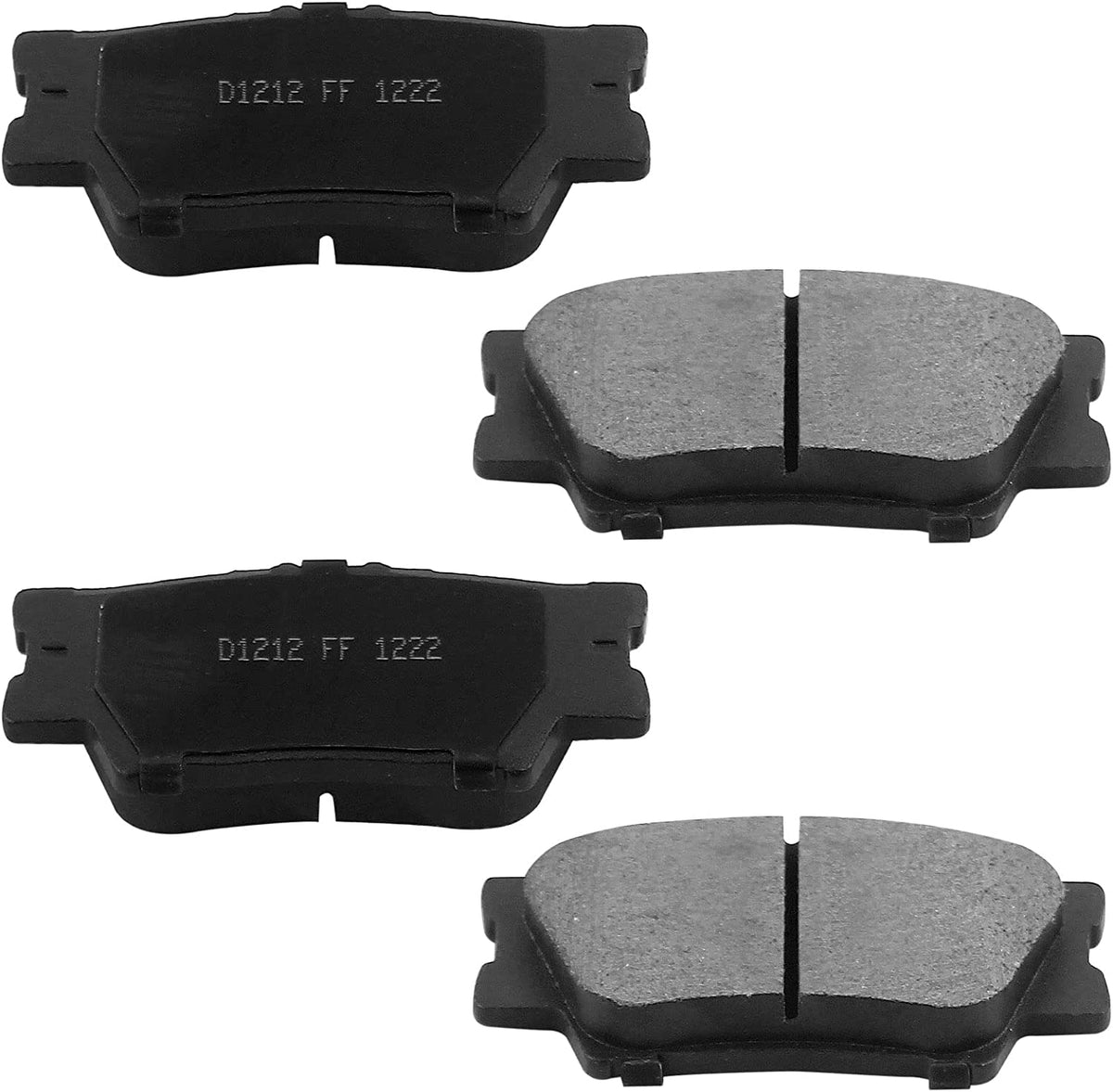 Rear Brake Rotors + Ceramic Pads For LEXUS ES350 2007 - 2012 ES300h 2013 - 2015