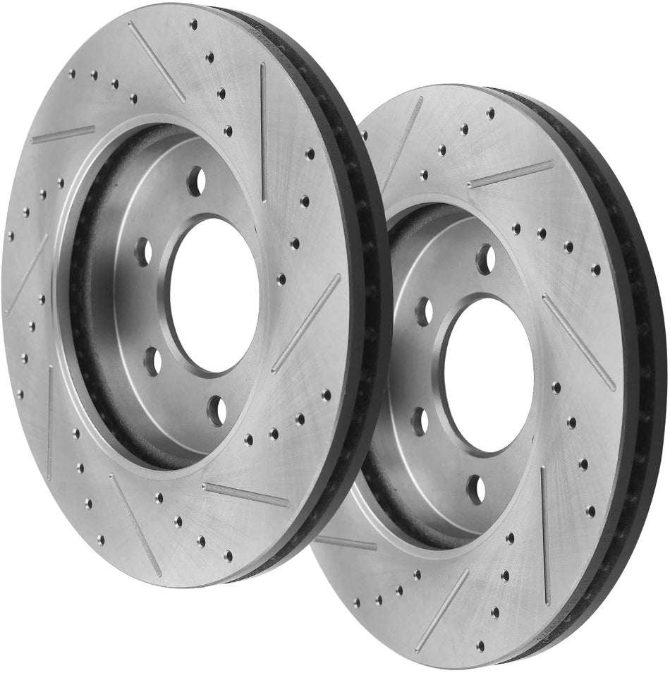 330mm Front E-Coating Brake Rotors + Ceramic Brake Pads For Navigator Expedition