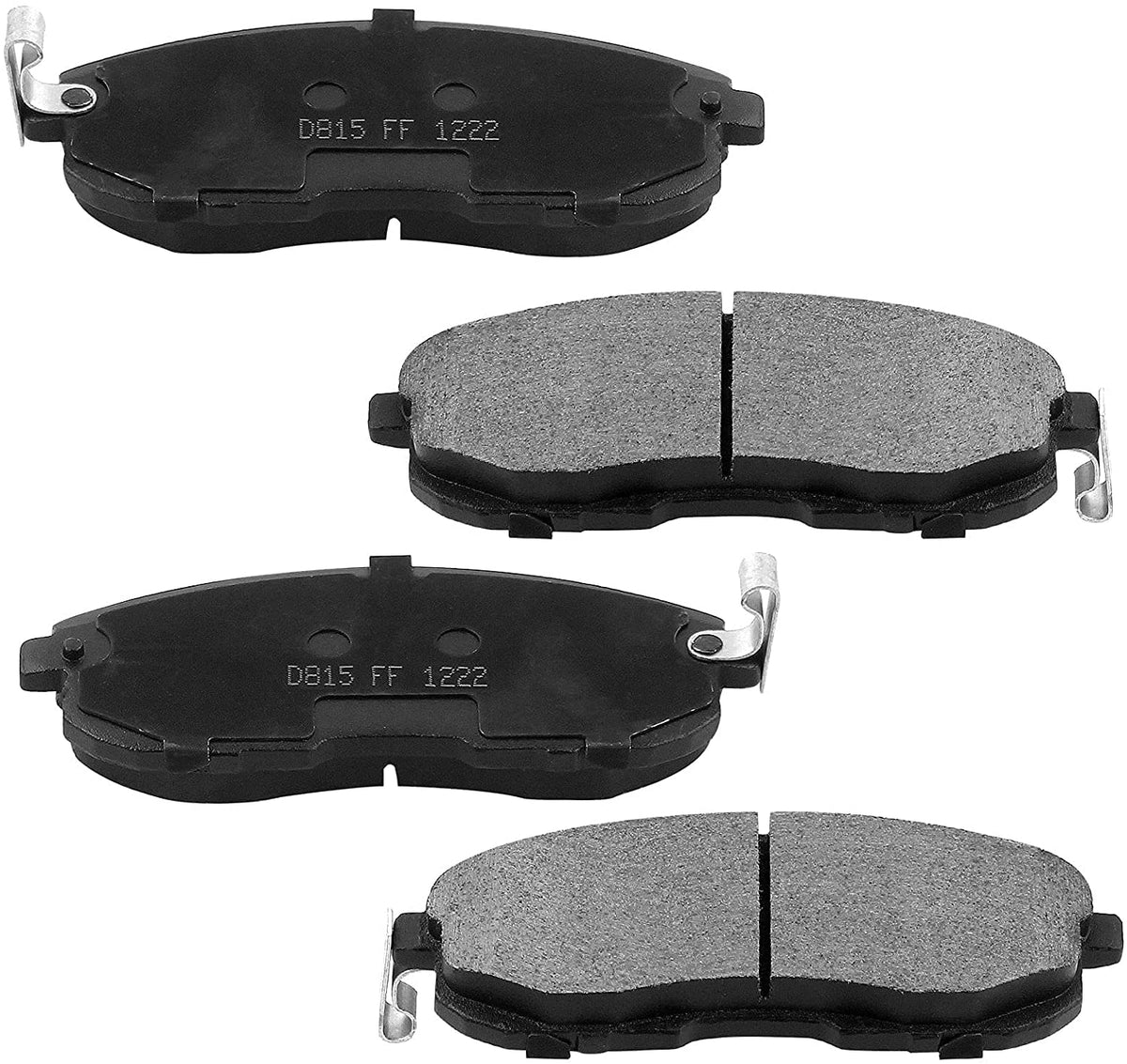 Front Drilled & Slotted Disc Brake Rotors + Ceramic Pads + Cleaner & Fluid Fits for 2009-2014 Nissan Cube, 2007-2012 Nissan Sentra, 2007-2008 Nissan Versa