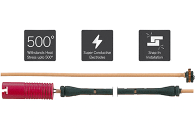 Power Stop Euro-Stop Electronic Brake Pad Wear Sensors