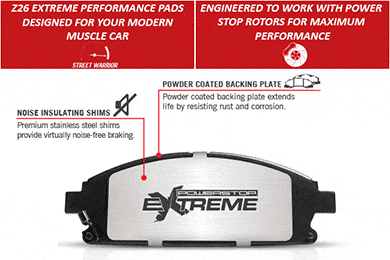 Power Stop Street Warrior Brake Kit - Z26 Extreme