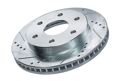 Powerstop Cross Drilled and Slotted Rotors - Free Shipping on Power Stop Drilled Slotted Rotors