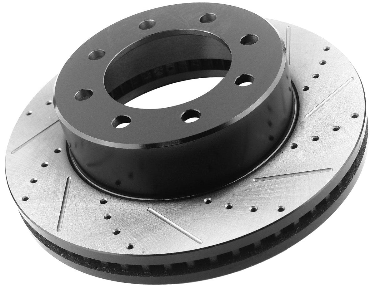 Front Ceramic Disc Brake Pads & Rotors Kit for Ram 1500 2500 3500 Truck