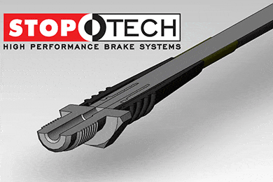 StopTech Brake Lines, StopTech Stainless Steel Braided Brake Lines