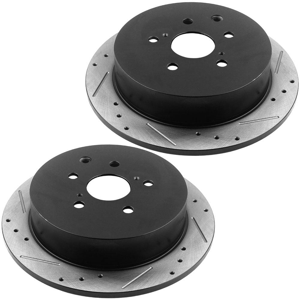 Lexus RX350 Rear Brake Rotors & Pad 12044166 D1391, with fluid & cleaner