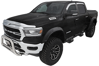 Bushwacker DRT Style Fender Flares - DRT Fender Flares - Free Shipping!