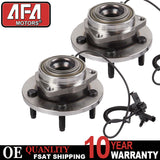 New 2 Front Wheel Hub Bearing Assembly For Dodge Dakota Mitsubishi W/ABS 5 Lugs