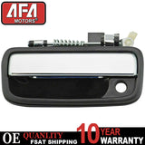 Toyota Tacoma Front Left Door Handle - Black & Chrome Exterior Driver Side