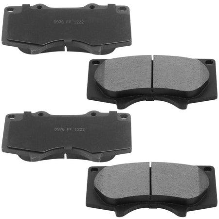 319MM Front Brake Rotors & Ceramic Pads for Toyota Tacoma FJ Cruiser 2003 - 2020