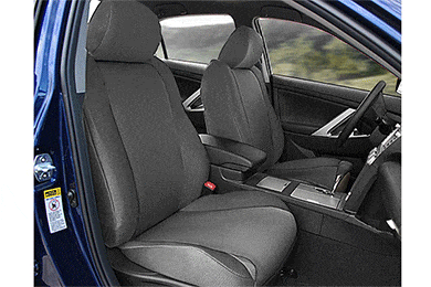 CalTrend SportsTex Poly-Cotton Seat Covers -  Caltrend Poly-Cotton Auto Seat Covers