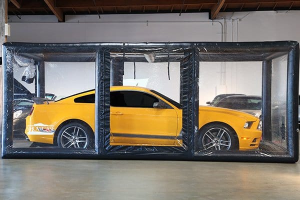 CarCapsule ShowCase Indoor Vehicle Storage System - Show Case Car Storage Capsule