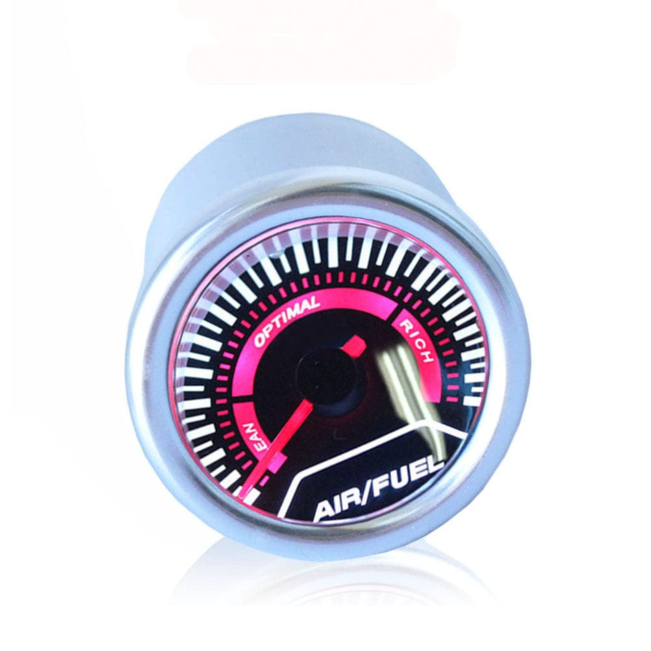MotorbyMotor 2" 52mm Air Fuel Ratio Gauge Red Digital LED Display Gauge Meter