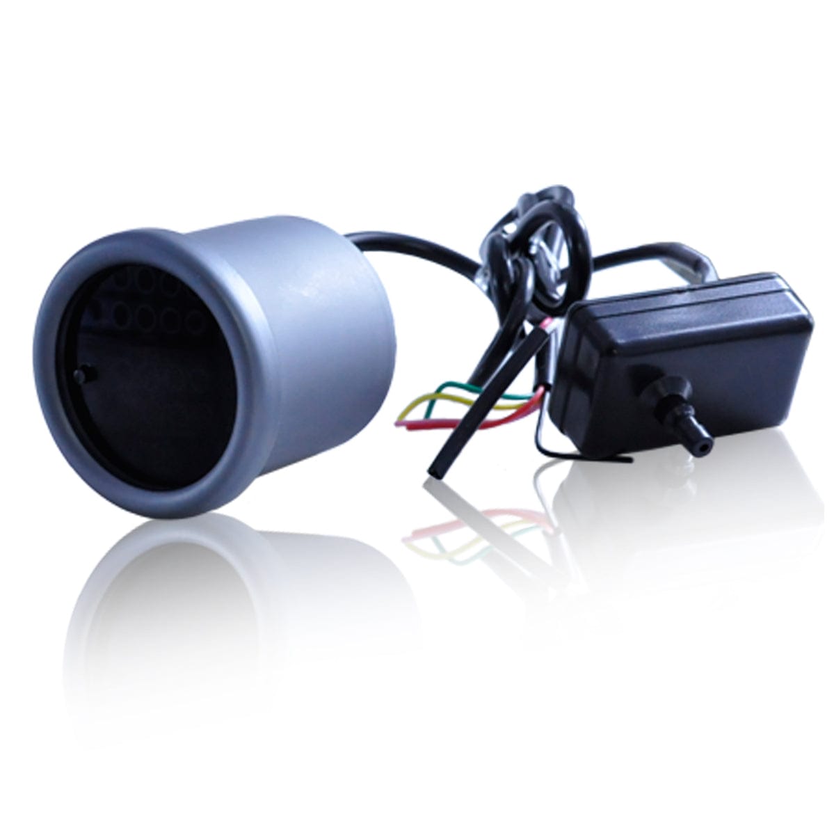 12V 52mm 2'' Car 20 PSI Pressure Vacuum Turbo Boost Gauge Meter LED 7 Color