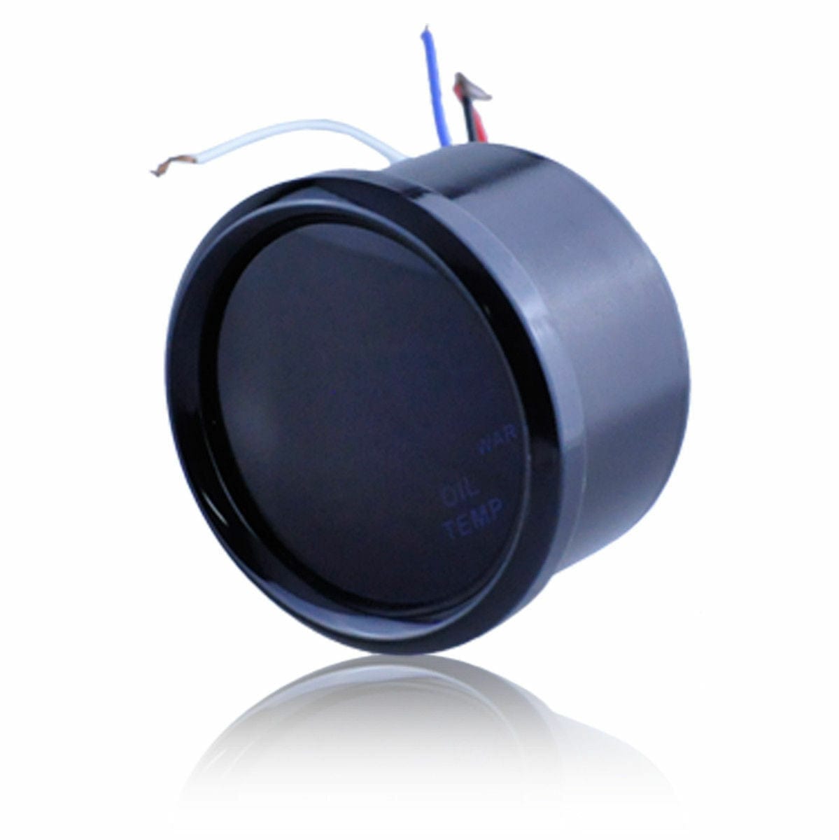 2" Digital Oil Temperature Gauge with Sensor LED Gauge Kit- Blue LED/Black Trim