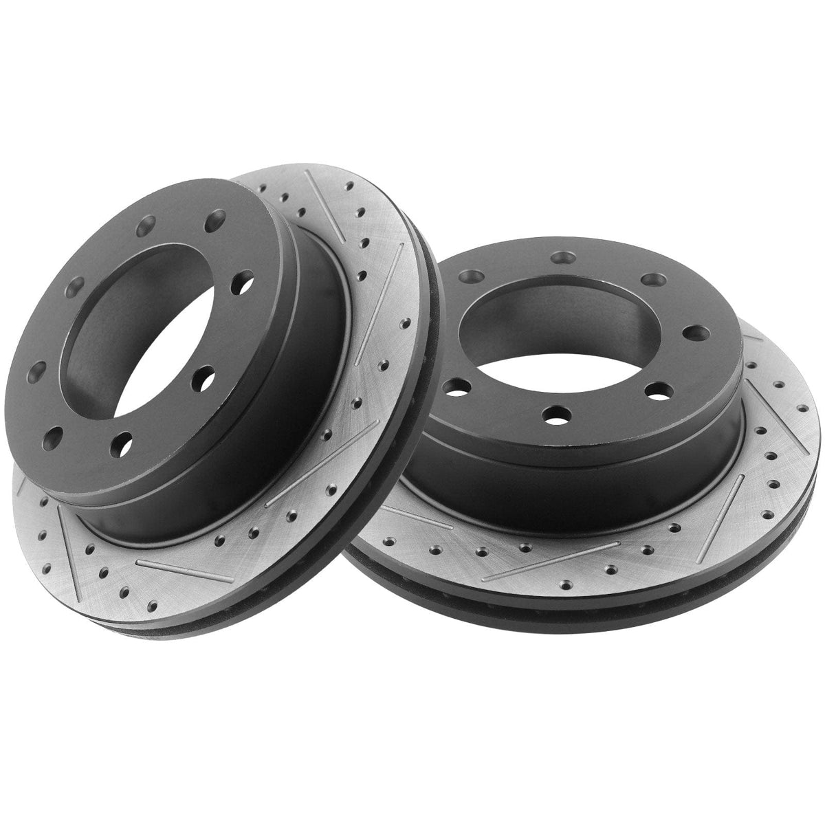 Rear Drilled Brake Rotors for Chevy Silverado Yukon XL GMC Sierra 2500 3500 HD