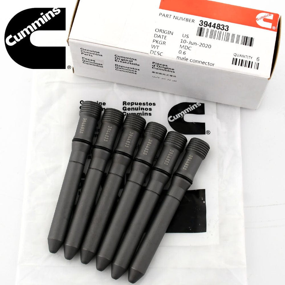 Cummins Injector Connector Tubes for 1998-02 Dodge 5.9L 24V 3944833