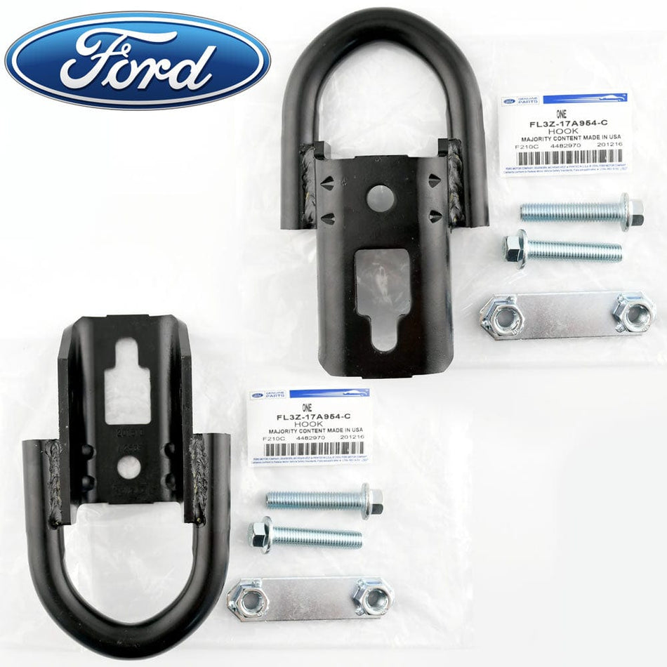 Ford OEM F-150 Tow Hook Front Heavy Duty D-Ring Hardware 2009-2021
