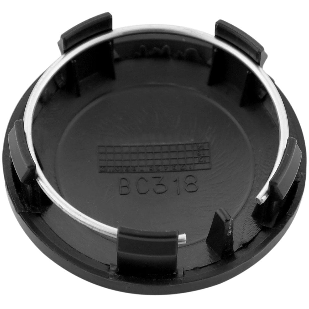 Mopar 1SK35TRMAA OEM Dodge Black Wheel Center Caps Set for Challenger Charger