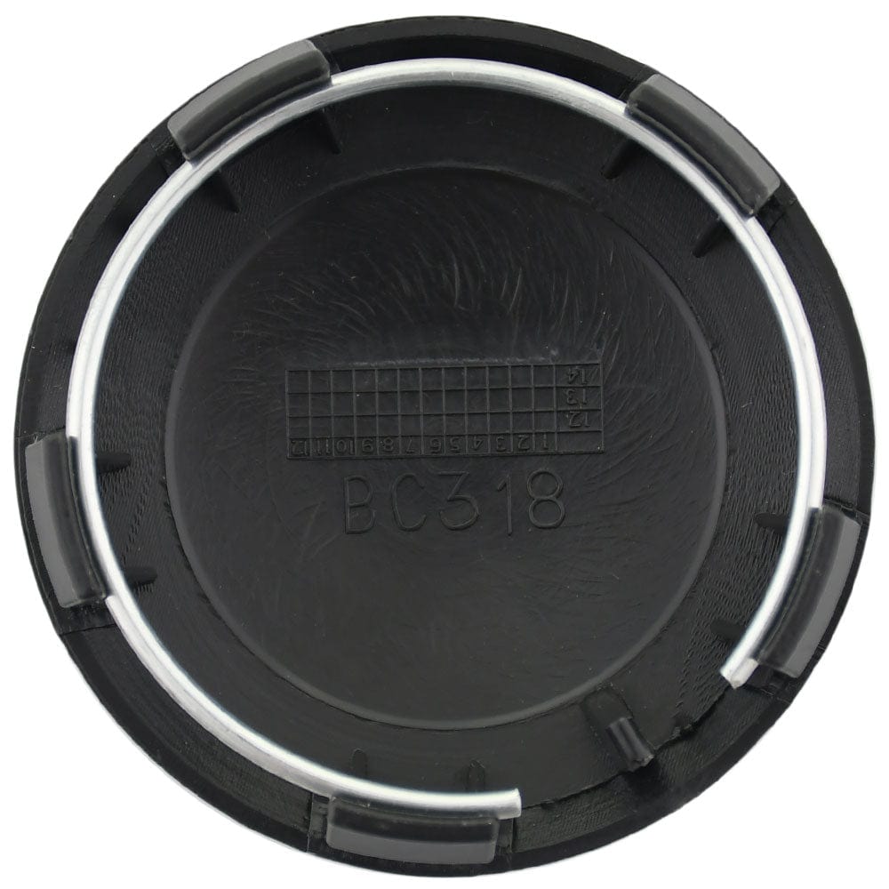 Mopar 1SK35TRMAA OEM Dodge Black Wheel Center Caps Set for Challenger Charger