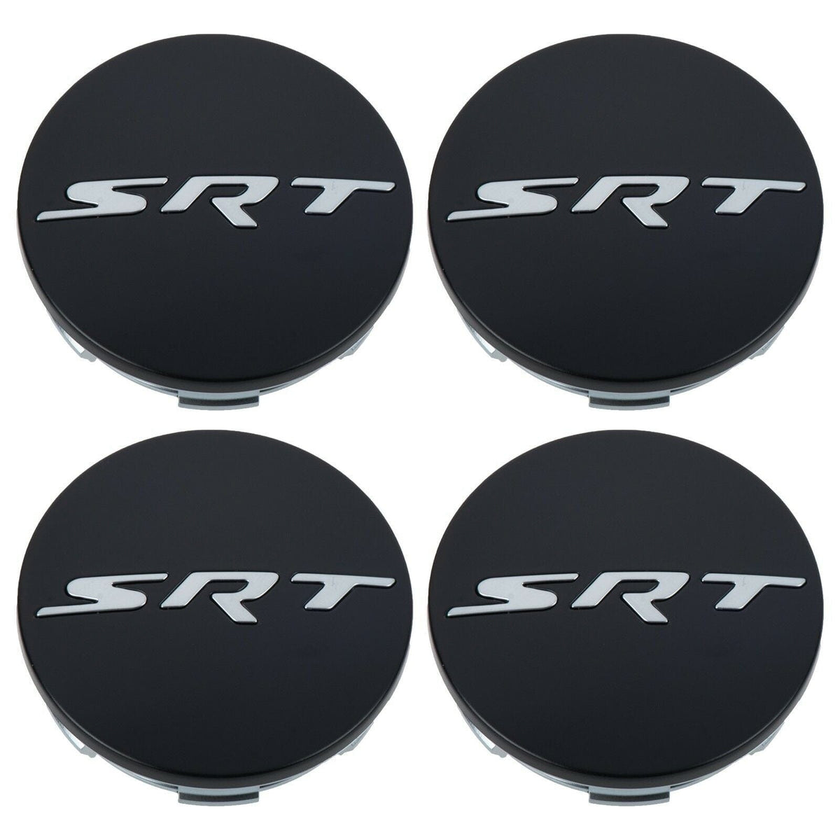 Mopar 6PF01RXFAA Set Of 4 Matte Gloss Wheel Center Caps for 18-20 DODGE