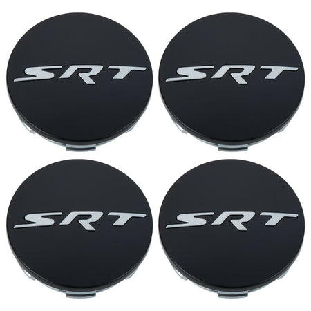 Mopar 6PF01RXFAA Set Of 4 Matte Gloss Wheel Center Caps for 18-20 DODGE