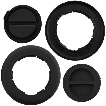 Mopar OEM Wheel/Gooseneck Bed Plug Cover Kit for 2014-2019 Ram 2500 3500