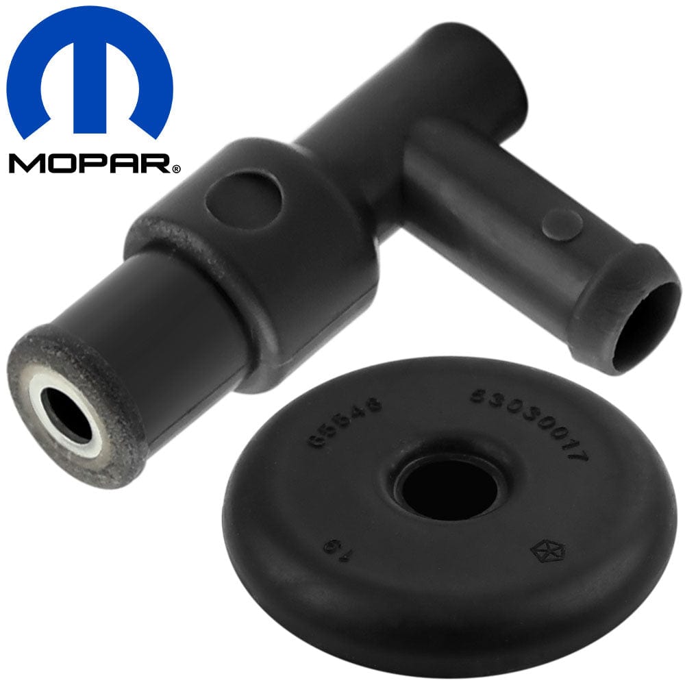 MOPAR PCV Valve + Grommet Kit fits Dodge Truck / Jeep Grand Cherokee 5.2L 5.9L