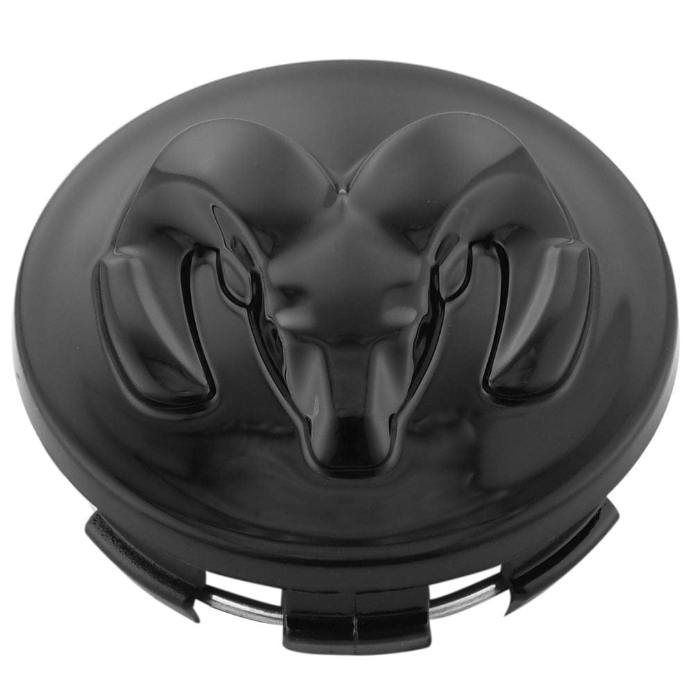 Set of 4 Wheel Center Caps Black for Dodge Dakota Challenger RAM 1500 52110398AA