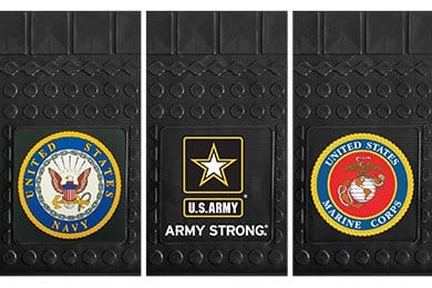 FANMATS Military Cargo Mats - #1 Military Logo Trunk MatsFANMATS Military Cargo Mats