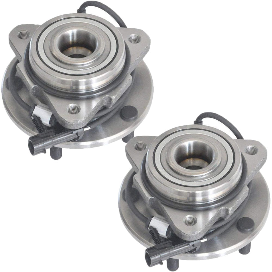 Front Wheel Bearing Hub Assembly for Chevy Blazer GMC Jimmy 5 Lug 2WD 2pcs