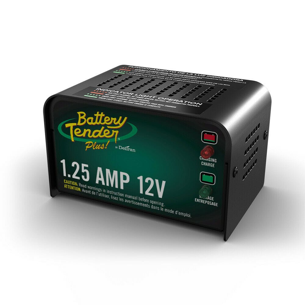 Battery Tender Plus 021-0128 12V 1.25A Motorcycle ATV Battery Charger