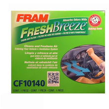 Load image into Gallery viewer, Cabin Air Filter Fram CF10140