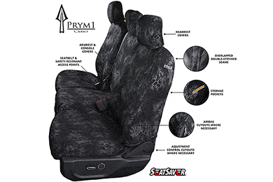 Covercraft SeatSaver Prym1 Camo Canvas Seat Covers