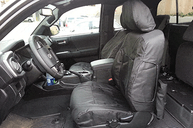 Coverking Tactical Cordura Ballistic Seat Covers - Canvas Car & Truck Seat Covers